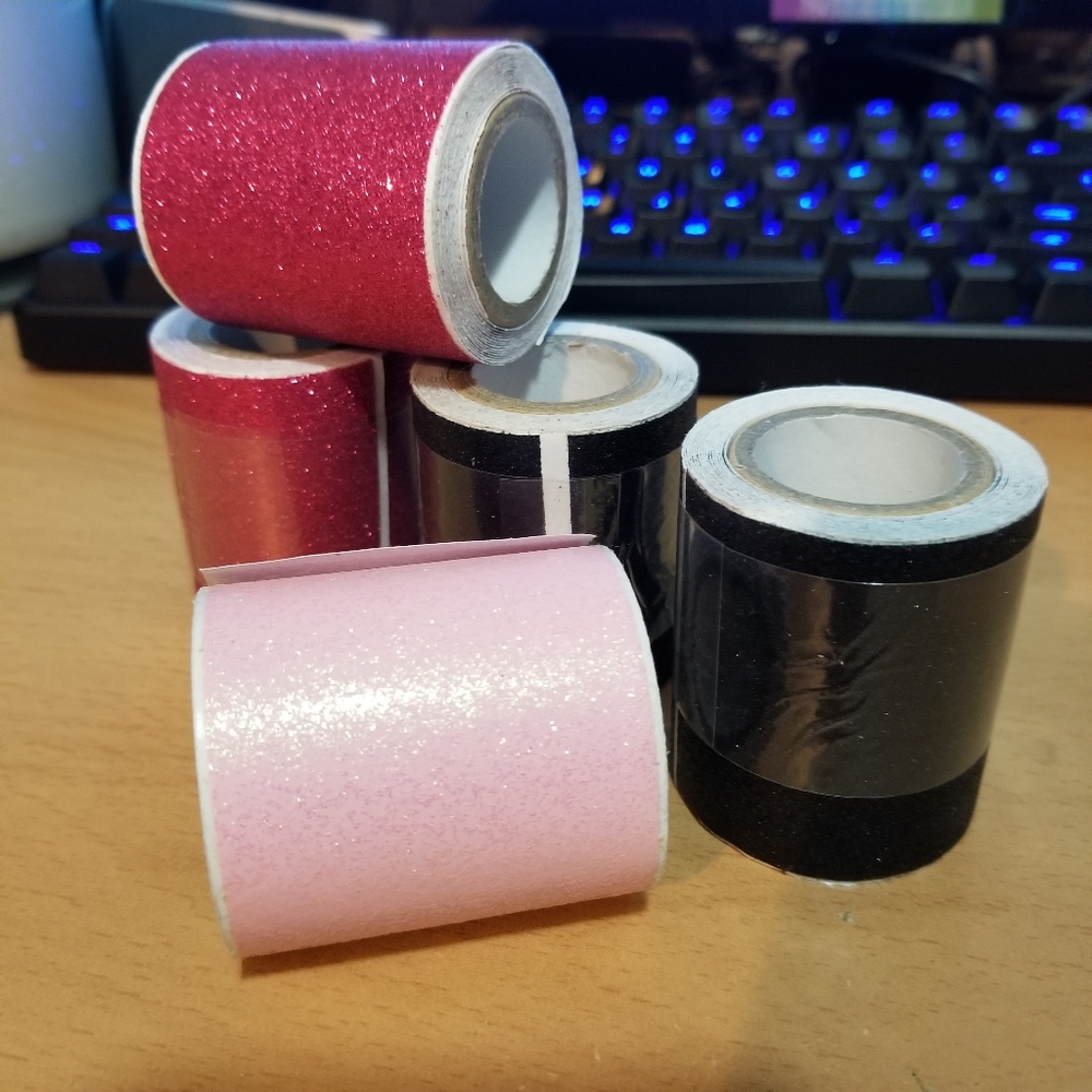 Lot Brand New Heidi Swapp (I think) Glitter Tapes